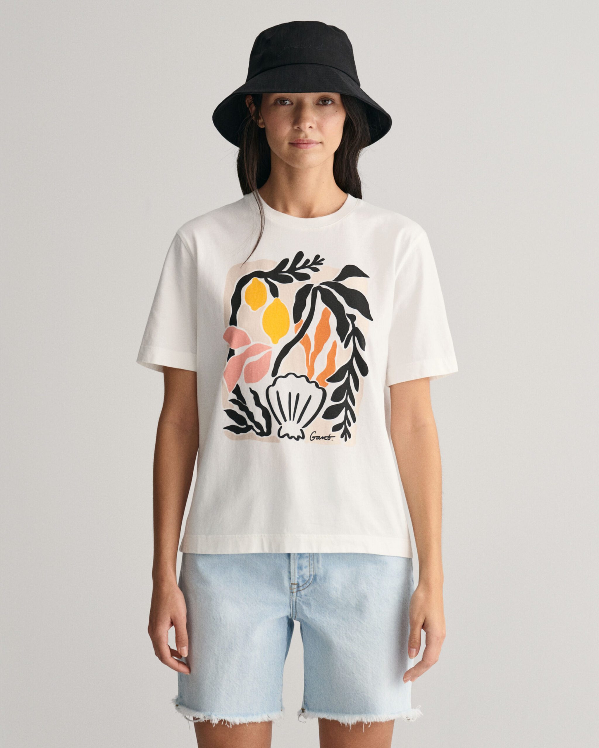 GANT Palm print t-shirt